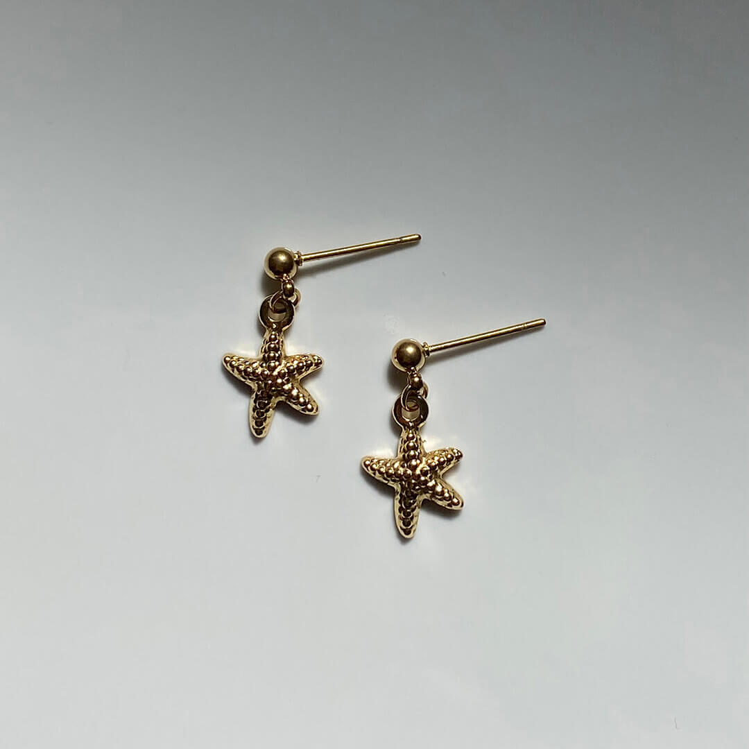 Starfish Drop Earring
