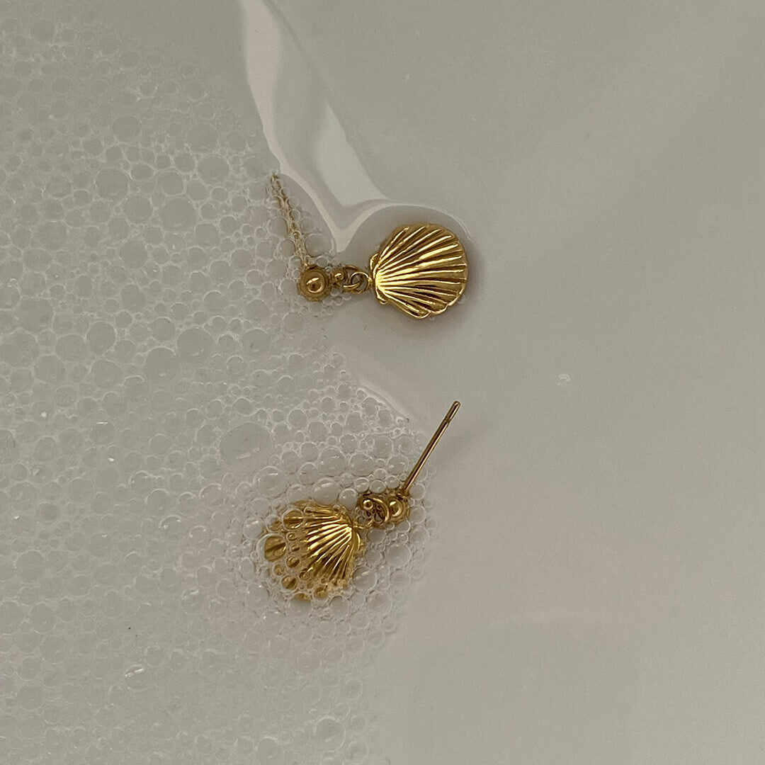 Shell Drop Earring