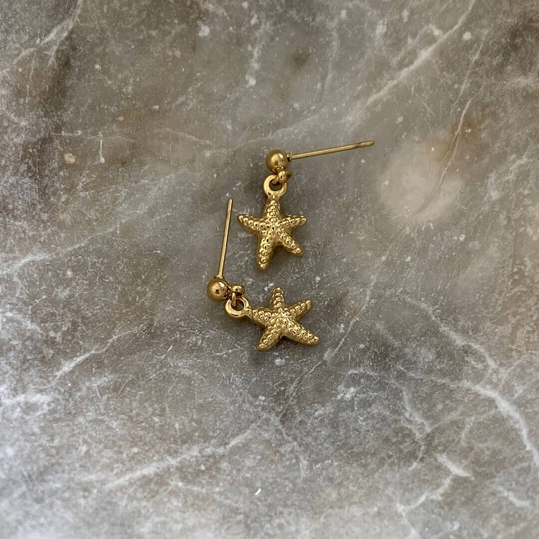 Starfish Drop Earring