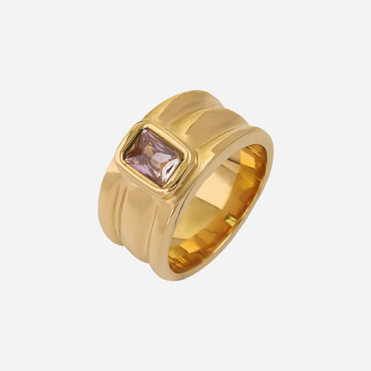 Stone Triple Ring