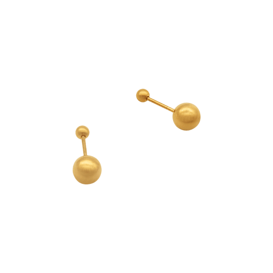 Bead Stud Earring Small