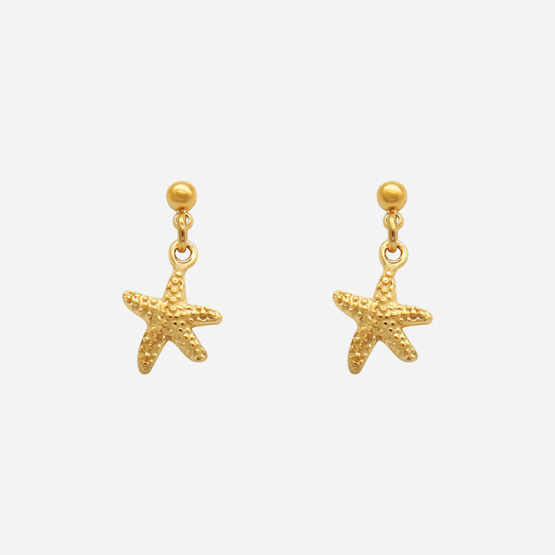 Starfish Drop Earring