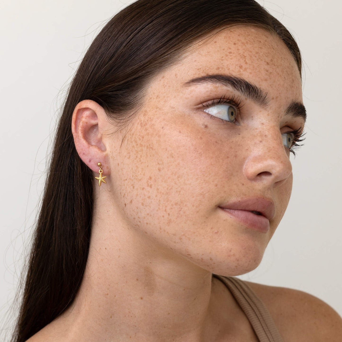 Starfish Drop Earring