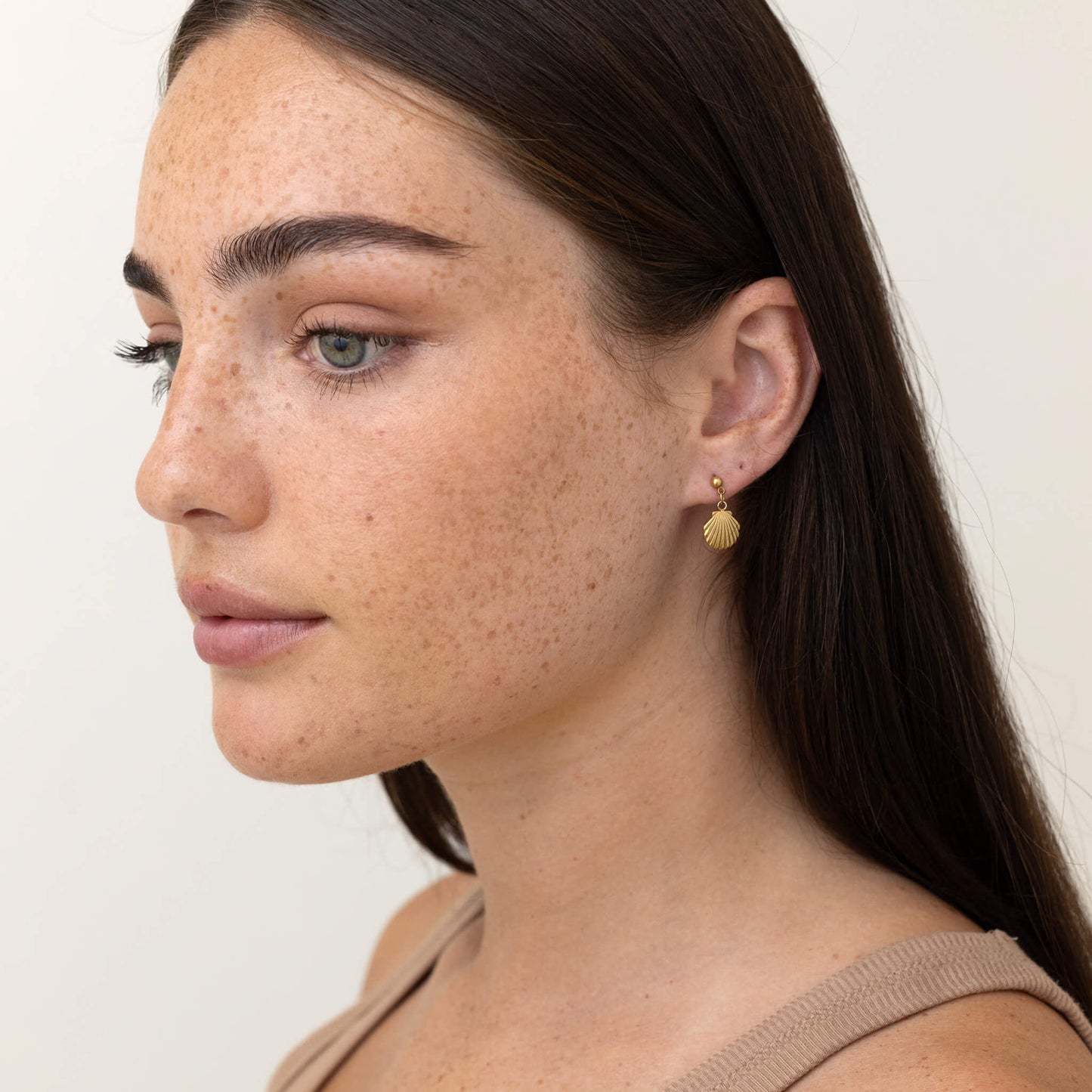 Shell Drop Earring