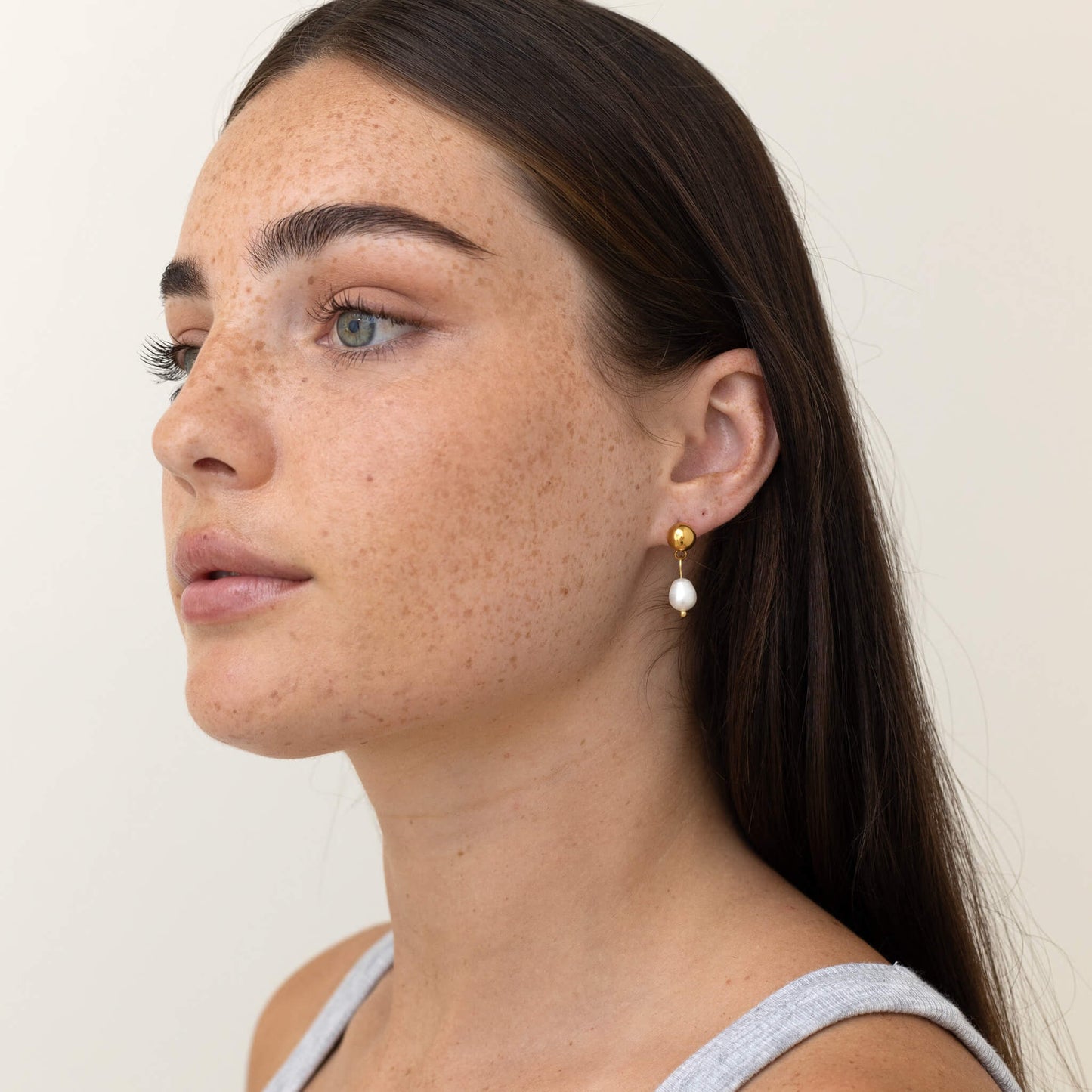 Freshwater Pearl Drop Earring