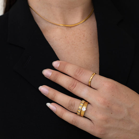 Multi Diamond Ring