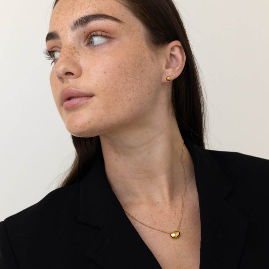 Bean Pendant Necklace