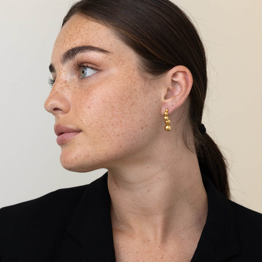 Bead Drop Earring