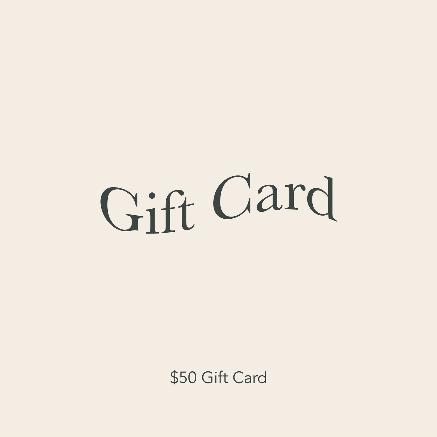 Gift Card