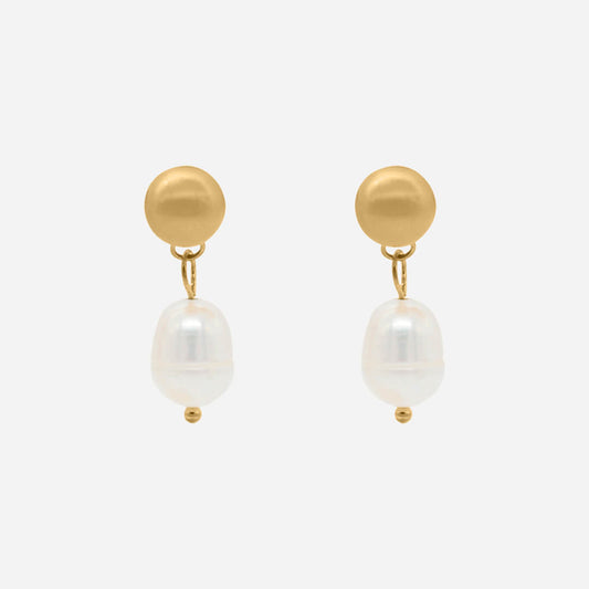 Freshwater Pearl Drop Earring